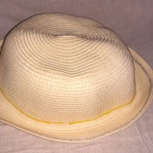 Calvin Klein Women's Cream Bucket Hat